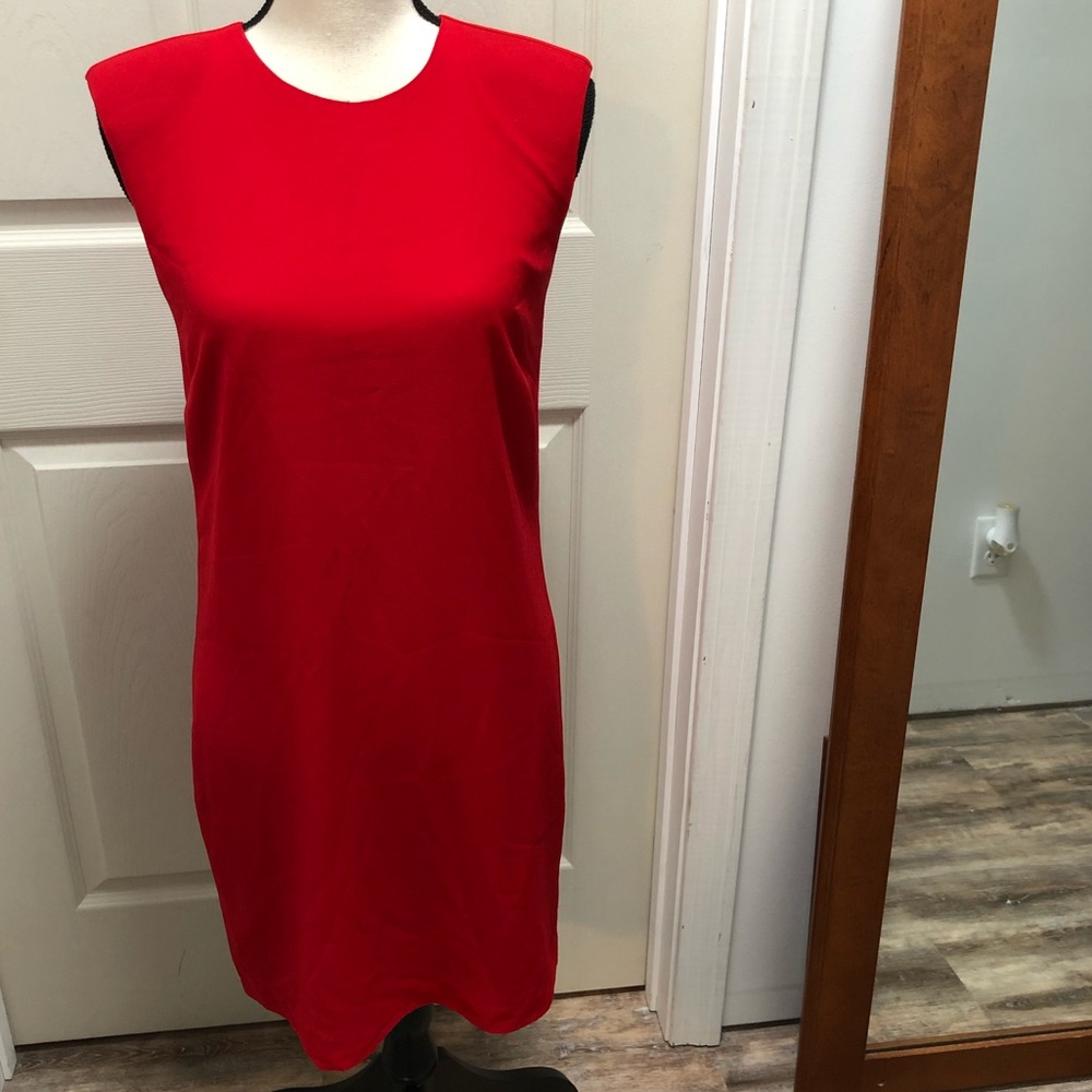 Armani Exchange little red red Dress Sz 2